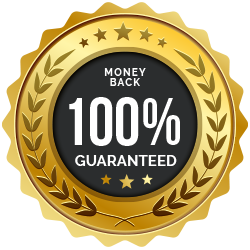 HeroUP 90 day money back guarantee badge